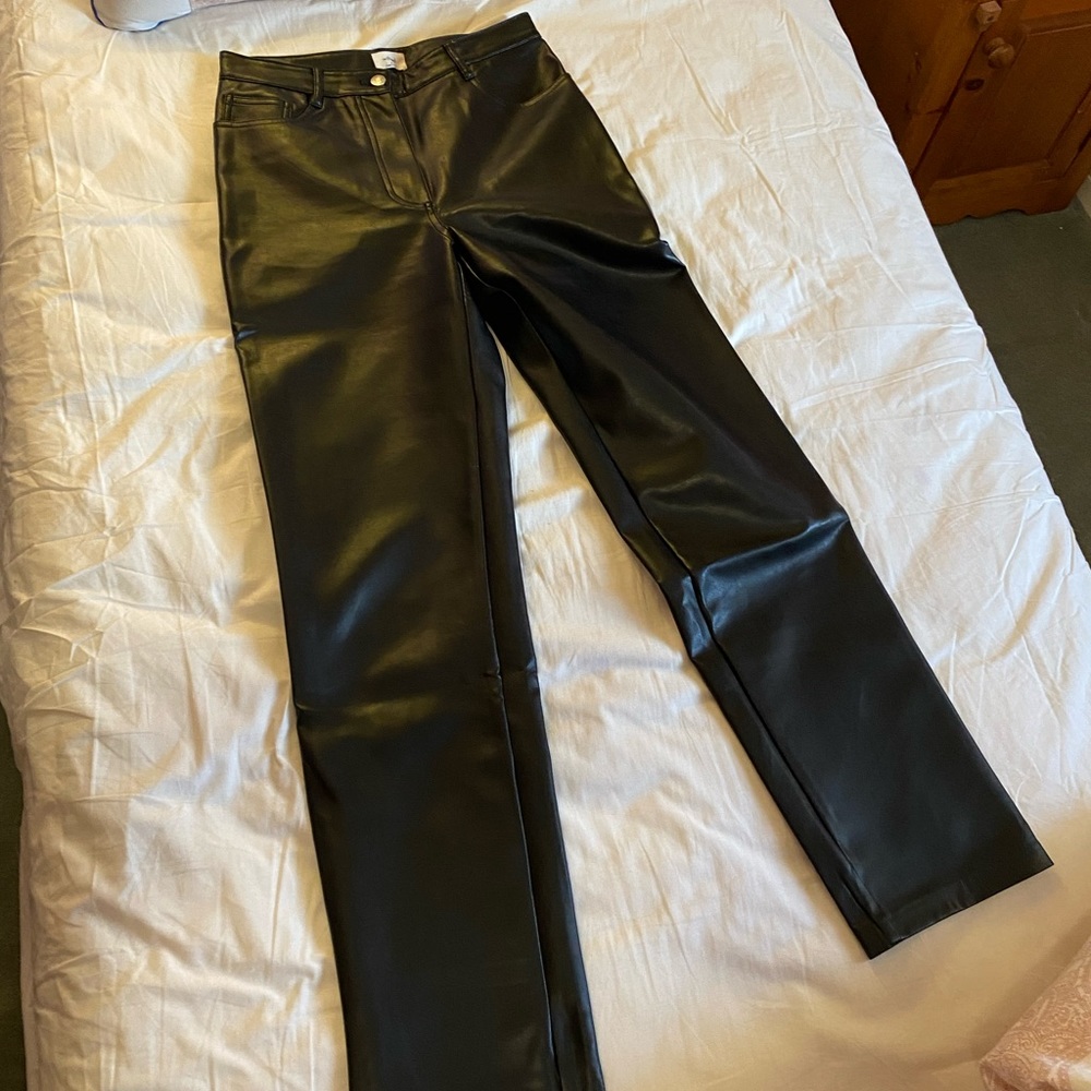 MELINA PANT SIZE 8. Worn only a couple times. Vegan leather